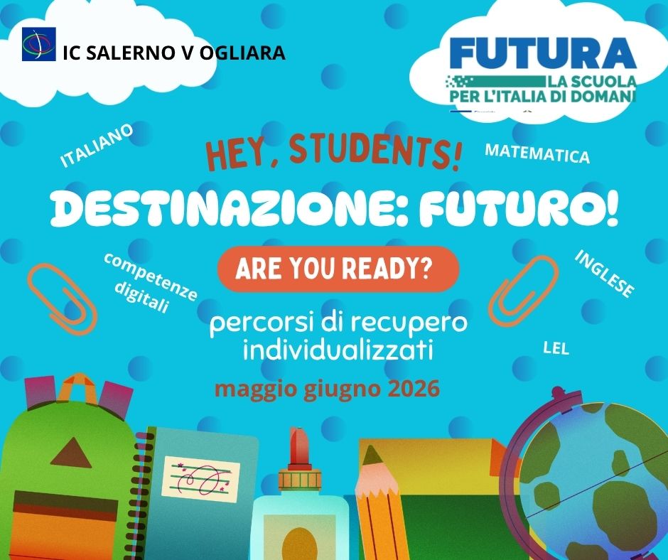 Percorsi di recupero individualizzati maggio - giugno 2026